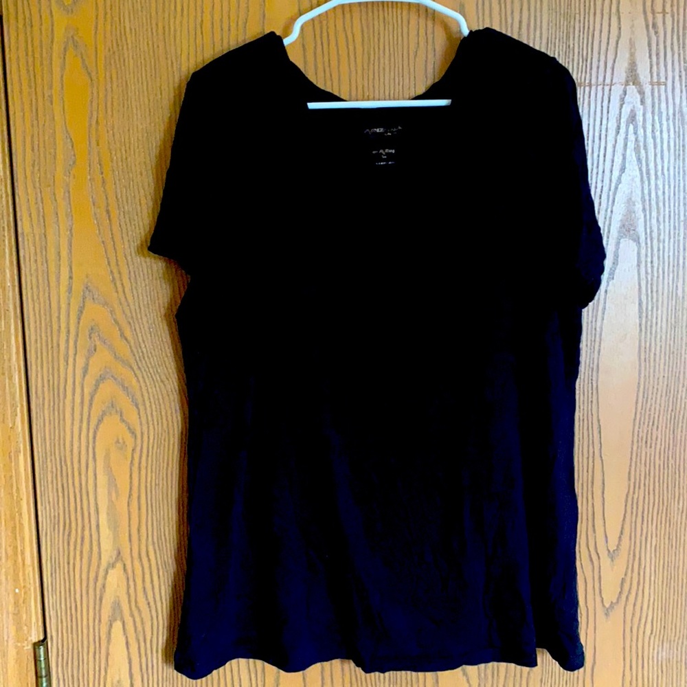 Plain black top